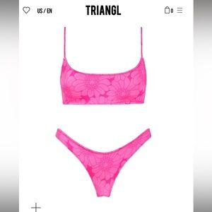 COPY - Triangl MICA-Pitaya floral